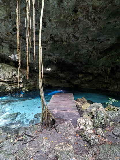 E-BIKE TOUR TO HIDDEN CENOTE  (STARTING OFF DOWNTOWN PLAYA DEL CARMEN)