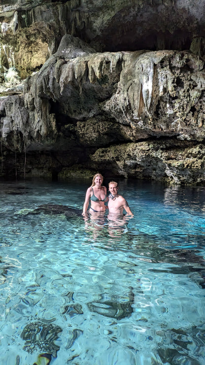 E-BIKE TOUR TO HIDDEN CENOTE  (STARTING OFF DOWNTOWN PLAYA DEL CARMEN)