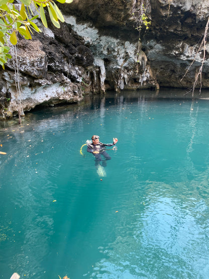 DIVE INTO THE JUNGLE WITH OUR E-BiKE TOUR A 300 FOOTER CENOTE