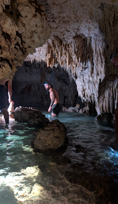 E-BIKE TOUR THROUGH THE MAYAN JUNGLE, CAVERNS AND CENOTES  (STARTING OFF DOWNTOWN PLAYA DEL CARMEN)