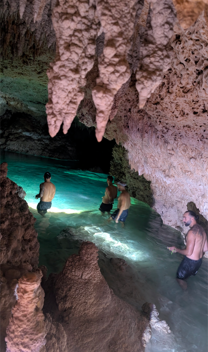 E-BIKE TOUR THROUGH THE MAYAN JUNGLE, CAVERNS AND CENOTES  (STARTING OFF DOWNTOWN PLAYA DEL CARMEN)