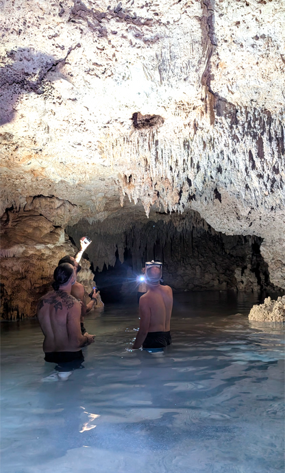 E-BIKE TOUR THROUGH THE MAYAN JUNGLE, CAVERNS AND CENOTES  (STARTING OFF DOWNTOWN PLAYA DEL CARMEN)