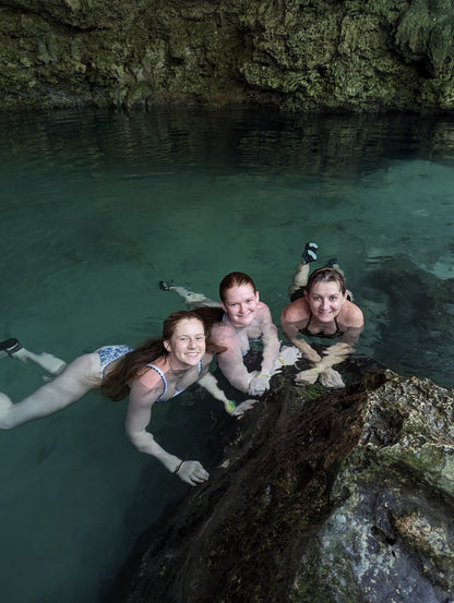 E-BIKE TOUR TO HIDDEN CENOTE  (STARTING OFF DOWNTOWN PLAYA DEL CARMEN)