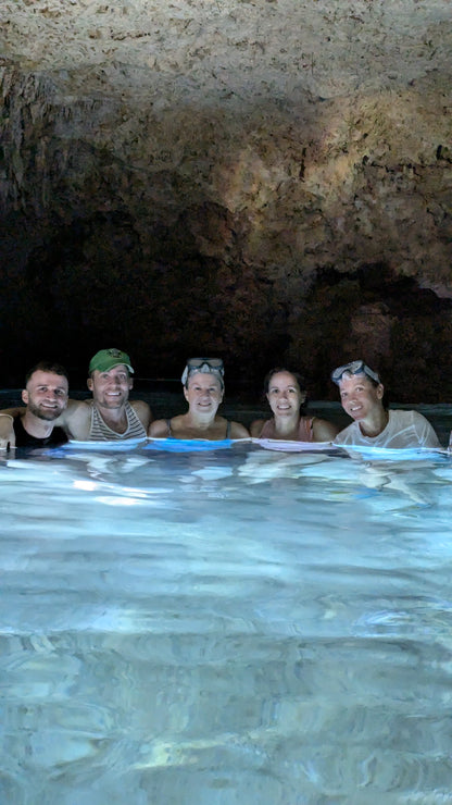 E-BIKE TOUR THROUGH THE MAYAN JUNGLE, CAVERNS AND CENOTES  (STARTING OFF DOWNTOWN PLAYA DEL CARMEN)