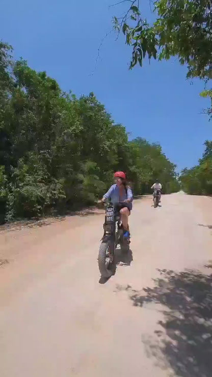 E-BIKE TOUR TO CHEMUYIL - CENOTES AND BIKINI BEACH