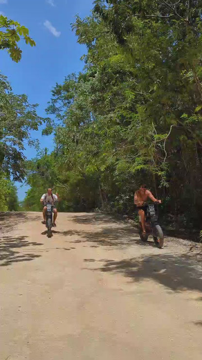 DIVE INTO THE JUNGLE WITH OUR E-BiKE TOUR A 300 FOOTER CENOTE